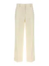 Brioni Wool-blend Trousers In Neutral