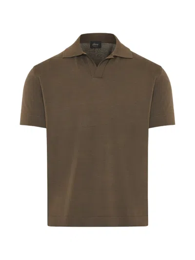 Brioni Short-sleeve T-shirt In Green