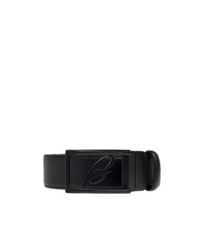 Brioni Signature Buckle Belt
