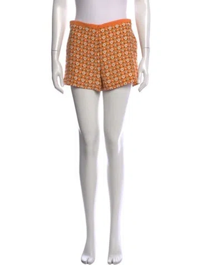 Pre-owned Brioni Silk Mini Shorts In Multicolor