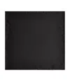 Brioni Silk Pocket Square In Black