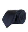 Brioni Solid Textured Silk Tie