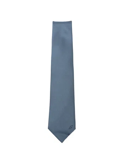 Brioni Silk Tie In Blue