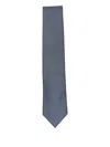 Brioni Silk Tie In Gray