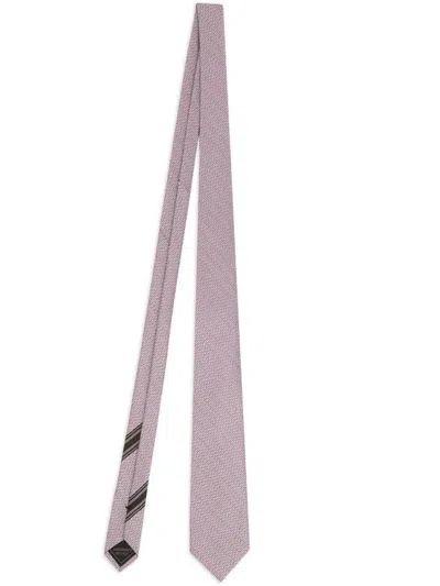 Brioni Tie In Roseate