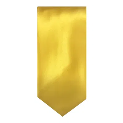 Brioni Silk Tie In Yellow
