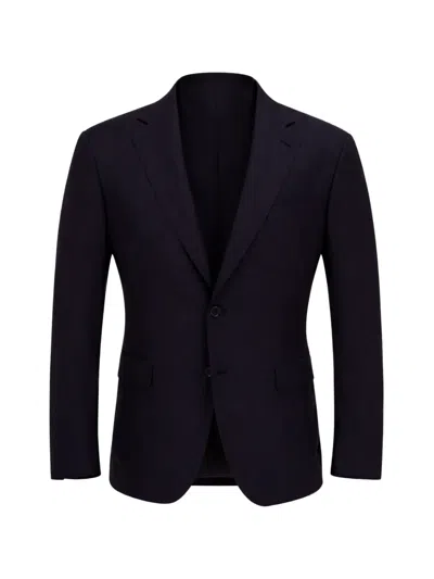 Brioni Single-breasted Jacket In Blue