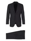 Brioni Single-breasted Suit In Black