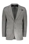BRIONI SINGLE-BREASTED TWO-BUTTON JACKET