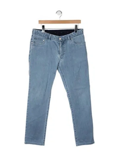 Pre-owned Brioni Skinny Jeans In Blue