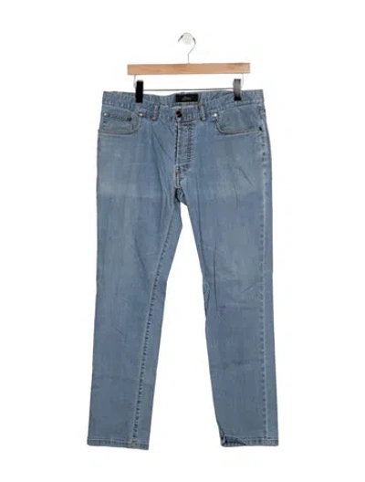 Pre-owned Brioni Skinny Jeans In Blue