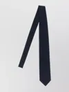 Brioni Slim Textured Wool Tie With Pointed Tip