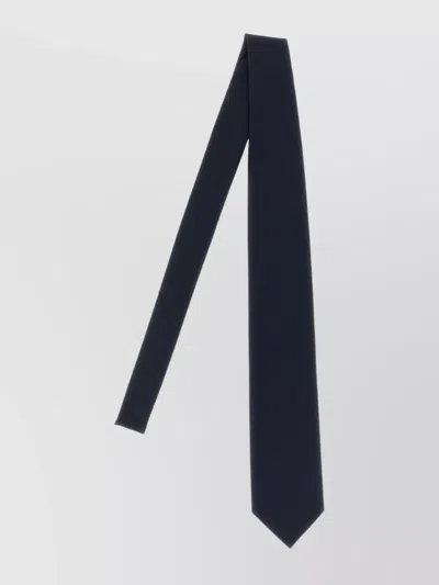 BRIONI SLIM DESIGN SILK TIE WITH POINTED TIP