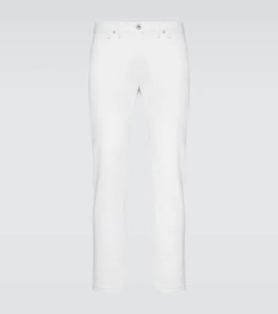Brioni Slim Jeans In White