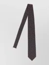 Brioni Jacquard Tie Ties And Papillon Blue In Brown
