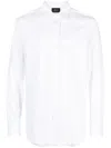 Brioni Linen Button-up Shirt In White