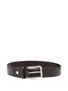 Brioni Square Belt In Black
