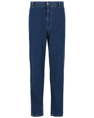 Brioni Straight Leg Denim Jean In Blue