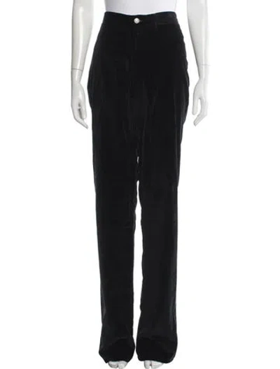Pre-owned Brioni Straight Leg Pants In Black