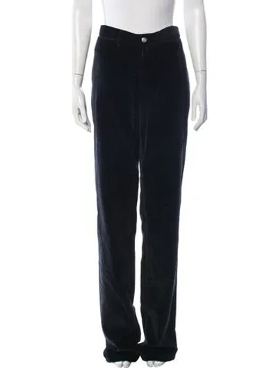 Pre-owned Brioni Straight Leg Pants In Blue