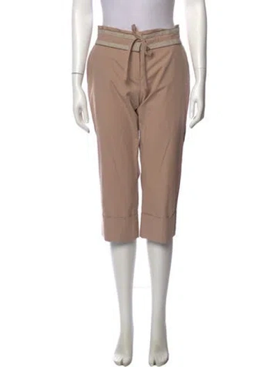 Pre-owned Brioni Straight Leg Pants In Neutral