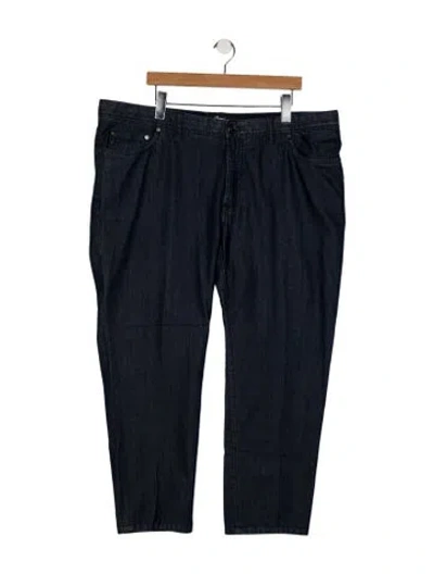 Pre-owned Brioni Straight-leg Jeans In Blue