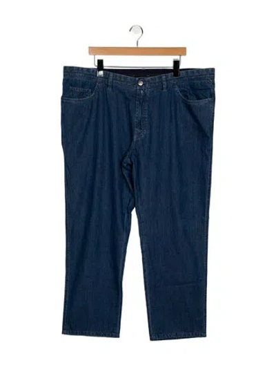 Pre-owned Brioni Straight-leg Jeans In Blue