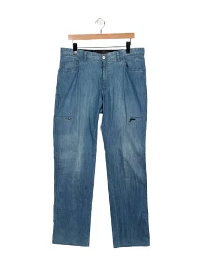 Pre-owned Brioni Straight-leg Jeans In Blue