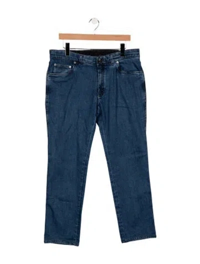 Pre-owned Brioni Straight-leg Jeans In Blue
