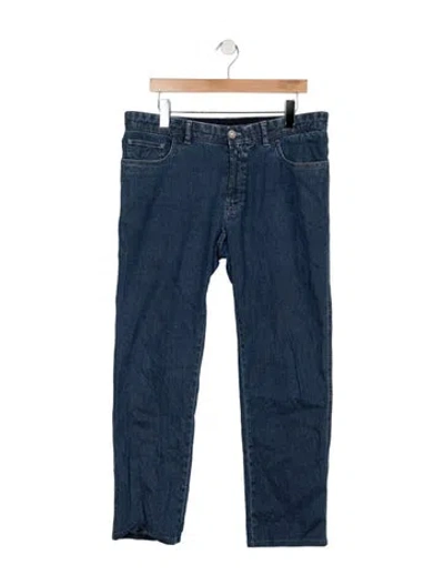Pre-owned Brioni Straight-leg Jeans In Blue