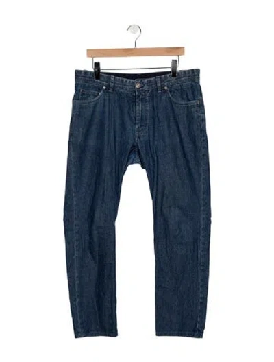 Pre-owned Brioni Straight-leg Jeans In Blue