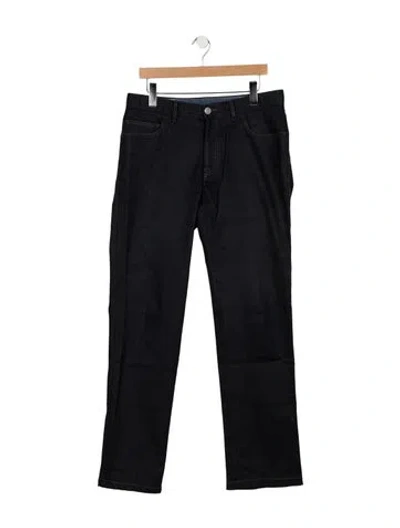 Pre-owned Brioni Straight-leg Jeans In Blue