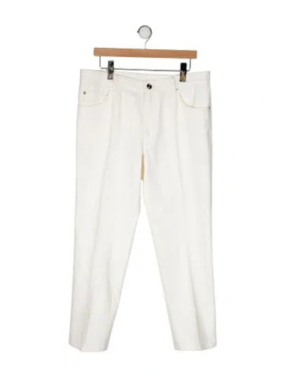 Pre-owned Brioni Straight-leg Jeans In Yellow
