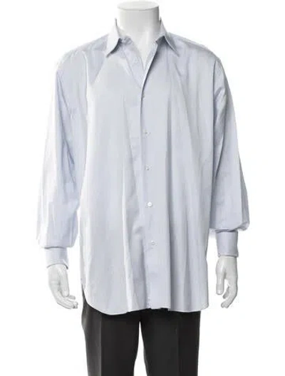Pre-owned Brioni Striped Long Sleeve Shirt In Multi