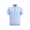 Brioni Striped Polo Sweater