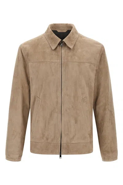 BRIONI SUEDE BLOUSON