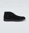 Brioni Men's Desert Boot In Black