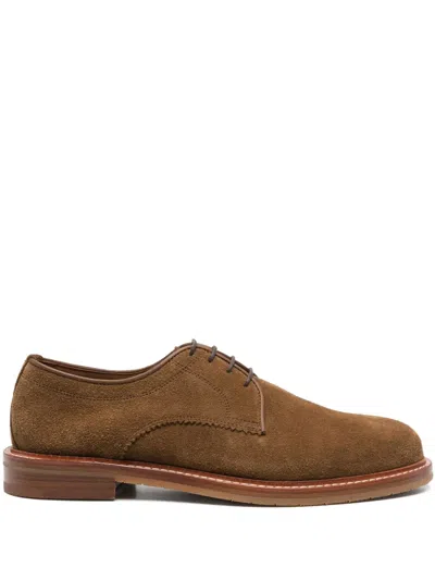 Brioni Suede Derby Shoes