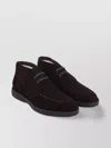 Brioni Suede Leather Desert Boots With Rubber Outsole
