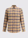Brioni Checked Cotton Shirt In Animal Print