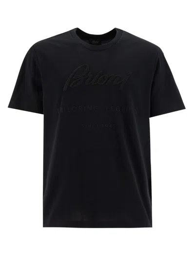 Brioni T-shirt In Black