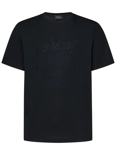 Brioni T-shirt In Negro