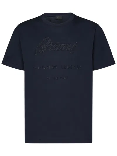 Brioni T-shirt  In Blu
