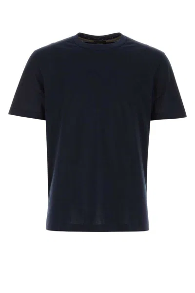 Brioni T-shirt-l Nd  Male In Blue