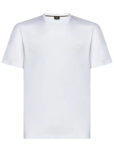 Brioni White Cotton T-shirt