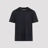 Brioni Silk-blend Crewneck T-shirt In Blue