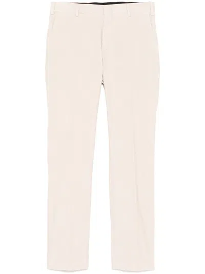 Brioni Tailored Straight-leg Trousers In White