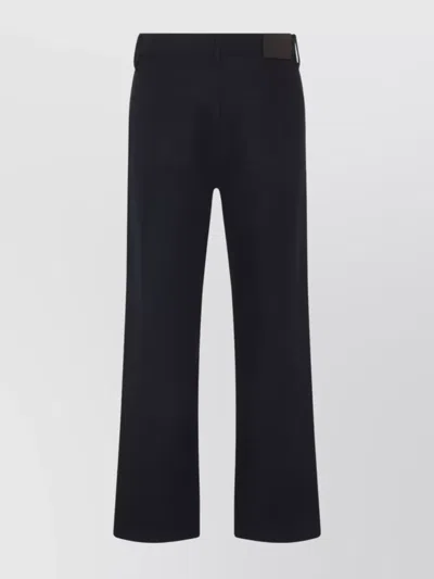 Brioni Tailored Trousers With Multiple Pockets In Black
