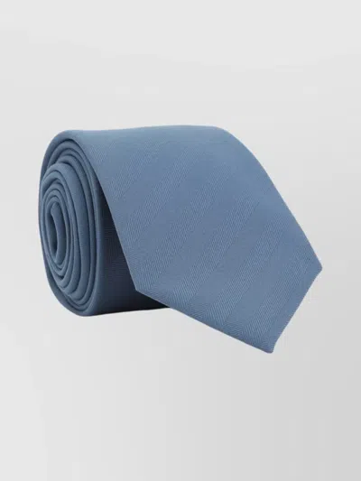 BRIONI TEXTURED DIAGONAL PATTERN SILK TIE