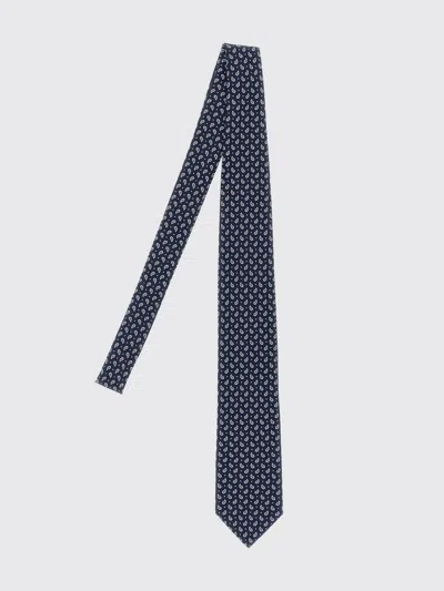 Brioni Paisley Silk Necktie In Blue